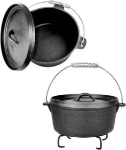 EL Fuego Dutch Oven Set Gietijzer 7-delig -BBQ Verkoop 1010x1200