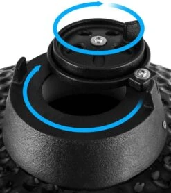 Patton Kamado Grill 13" - Keramisch - Kookoppervlak Ø 28 - Mat Zwart -BBQ Verkoop 1066x1200 1