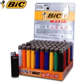BIC Lighter Aansteker Maxi J26 Display(50stuks) 9 BIC Lighter Aansteker Maxi J26 Display(50stuks) -BBQ Verkoop 1114x1200