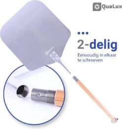 Qualux Pizzaschep Tweedelig – Pizzaschep Voor BBQ – Ophangbaar – Hout/rvs -BBQ Verkoop 1139x1200 2