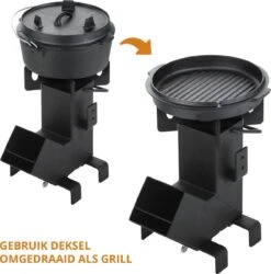 Dutch Mountains Gietijzeren Pannenset 7-delig - Dutch Oven – Braadpan - Grillpan - Hapjespan - Kookset In Houten Transportkist - Deksellifter - Brander 19 Dutch Mountains Gietijzeren Pannenset 7-delig - Dutch Oven – Braadpan - Grillpan - Hapjespan - Kookset In Houten Transportkist - Deksellifter - Brander -BBQ Verkoop 1185x1200