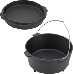 Dutch Oven Enkhuizen Met Deksel Gietijzer Zwart 4,2 L 14 Dutch Oven Enkhuizen Met Deksel Gietijzer Zwart 4,2 L -BBQ Verkoop 1187x1200 2