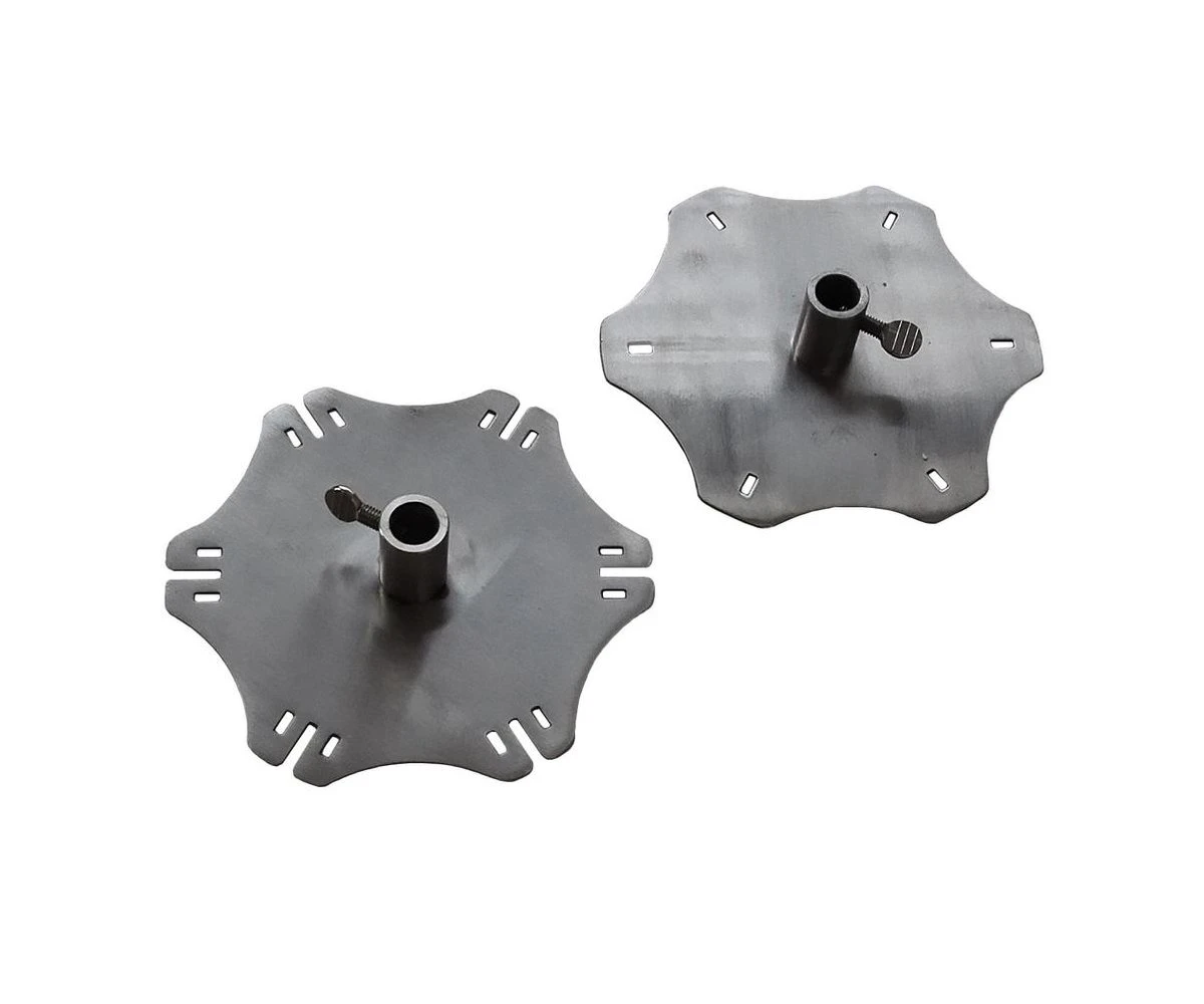 BBQ Rotisserie Kebab Spiezen Set (universele Set Geschikt Voor De Meeste Rotisseries / BBQ Spitten) 5 BBQ Rotisserie Kebab Spiezen Set (universele Set Geschikt Voor De Meeste Rotisseries / BBQ Spitten) - Image 3