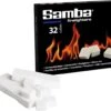 Samba Aanmaakblokjes 32 Stuks Wit Bbq Open Haard -BBQ Verkoop 1200x1036 1