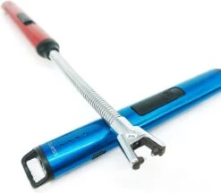 Elektrische Aansteker – USB Oplaadbaar - Blauw – Fornuis – BBQ – Openhaard – Lange Flexibele Aansteker -BBQ Verkoop 1200x1051
