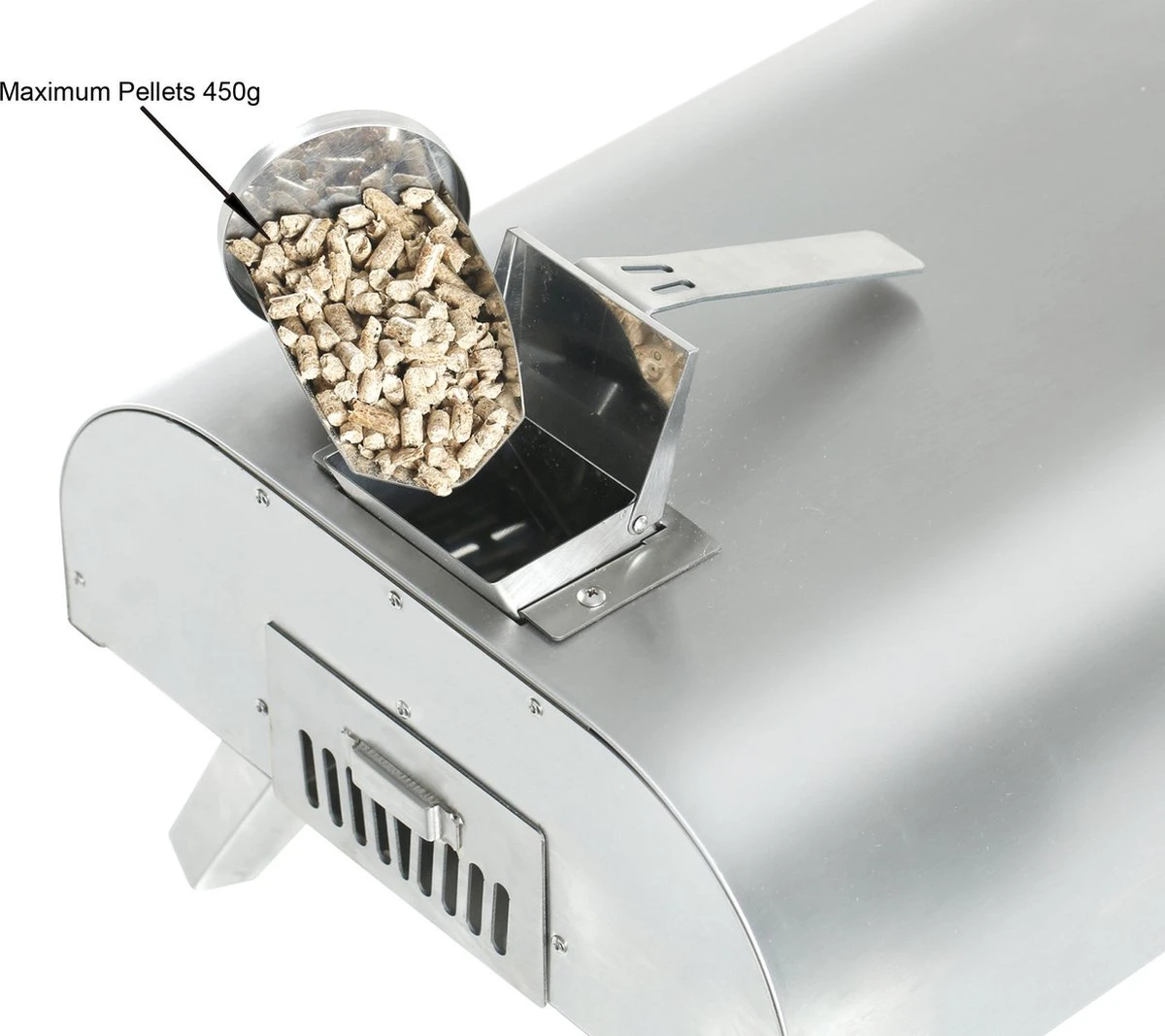 Bighorn Pizza Pellet Oven - Buiten - Draagbaar - Opvouwbaar - RVS - 15KG - 460° 9 Bighorn Pizza Pellet Oven - Buiten - Draagbaar - Opvouwbaar - RVS - 15KG - 460° - Image 7