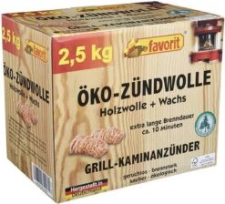 Favorit® Eco Houtwol FSC- Aanmaakkrullen - 2,5 Kg