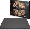Navaris Pizzasteen XL Voor Oven En Barbecue - Rechthoekige Pizzaplaat 38 X 30 Cm - Inclusief Receptenboek - Keramisch Geglazuurd - Zwart -BBQ Verkoop 1200x1123 1