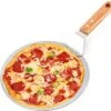 Luxe Pizzaschep Voor Verse Pizza - Extra Groot - RVS 30CM - Grote Pizza Schep Voor Oven Of BBQ Barbecue - Hout Handvat - Pizzaspatel Voor Zelfgemaakte Ovenpizza -BBQ Verkoop 1200x1127