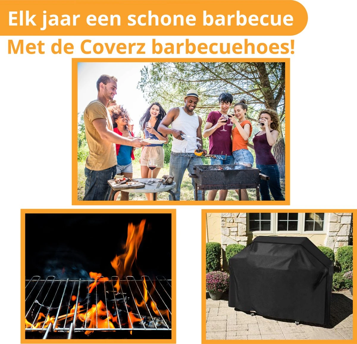 Waterdichte BBQ Hoes - Premium 145x61x117 Cm Barbecue Beschermhoes - Cover 8 Waterdichte BBQ Hoes - Premium 145x61x117 Cm Barbecue Beschermhoes - Cover - Image 6