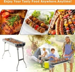 Uten - Houtskoolbarbecue - Opvouwbare Barbecue - Houtskoolbarbecues - Draagbare Camping Barbecue - 430 Roestvrij Staal Grill BBQ - 5-10 Persoon Tuin Buitenfeest - Zilver 14 Uten - Houtskoolbarbecue - Opvouwbare Barbecue - Houtskoolbarbecues - Draagbare Camping Barbecue - 430 Roestvrij Staal Grill BBQ - 5-10 Persoon Tuin Buitenfeest - Zilver -BBQ Verkoop 1200x1162 6