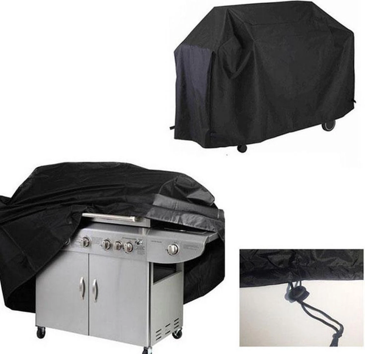 Merkloos Barbecue Beschermhoes - Barbecue Hoes - BBQ HOES - Bbq Afdekhoes- BBQ Waterdichte Beschermhoes - Maat L 170 X 61 X 117 Cm 4 Merkloos Barbecue Beschermhoes - Barbecue Hoes - BBQ HOES - Bbq Afdekhoes- BBQ Waterdichte Beschermhoes - Maat L 170 X 61 X 117 Cm - Image 2