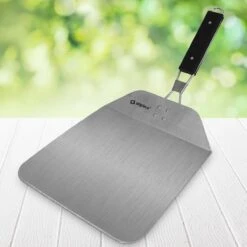 RVS Pizzaschep Inklapbaar Vierkant Handvat - Taartschep - Pizzaspatel BBQ Pannekoeken Spatel -BBQ Verkoop 1200x1200 237