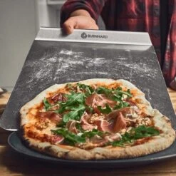 Burnhard Pizzasteen 38 X 30 X 1,5 Cm + Pizzaschep -BBQ Verkoop 1200x1200 333