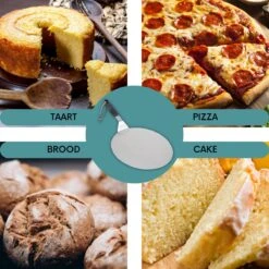 Nowad Pizzaschep RVS Rond - 30,5 Cm - PVC Handvat -BBQ Verkoop 1200x1200 34