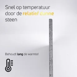 Pizzasteen BBQ Oven - Lava Van Vulkaan Etna - Barbecue Accesoires - Made In Italy - Broodbaksteen - 30x38x1.1 - VDN -BBQ Verkoop 1200x1200 350