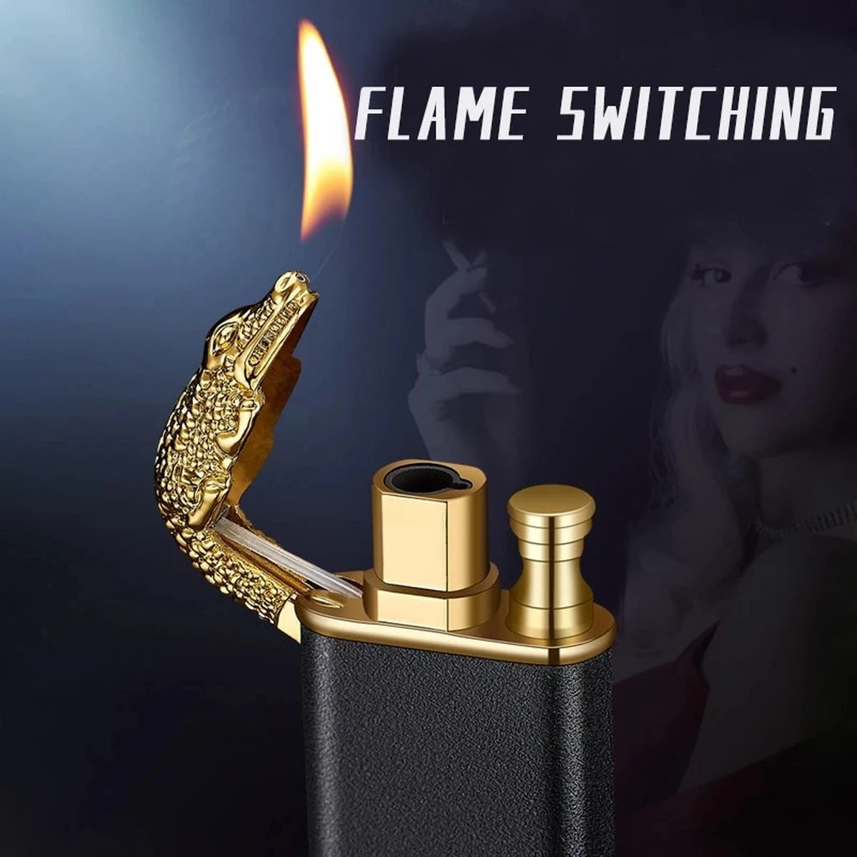 Dragon Lighter - Draak Aansteker - Dual Flame - Vuur Aansteker - Verschillende Vlamgrootte - Hervulbaar - WBV™ 4 Dragon Lighter - Draak Aansteker - Dual Flame - Vuur Aansteker - Verschillende Vlamgrootte - Hervulbaar - WBV™ - Image 2