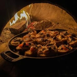 Valhal Outdoor Skillet / Plancha / Koekenpan - Gietijzer - Diameter 35cm, Twee Handvatten, VH35F -BBQ Verkoop 1200x1200 421