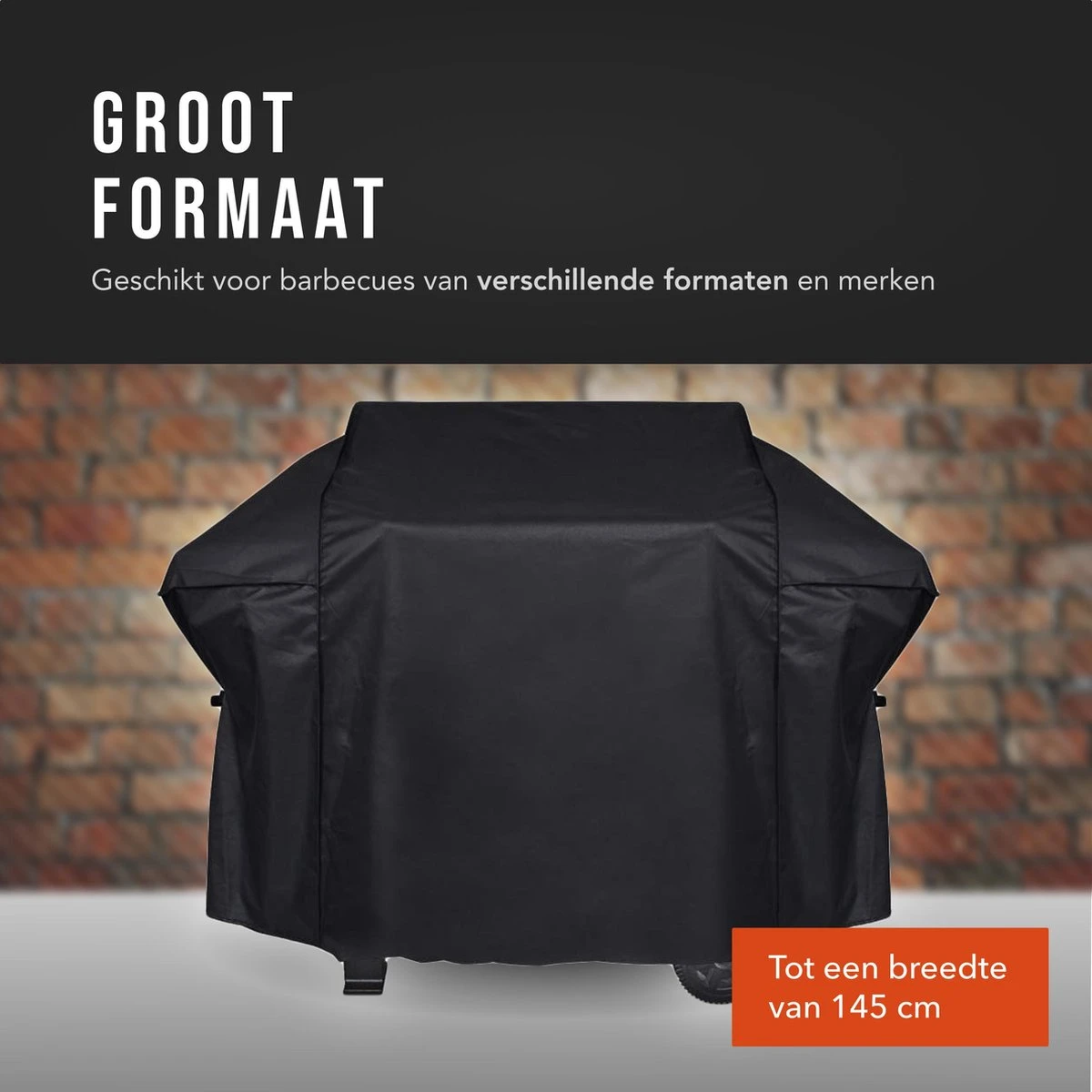 Merkloos BBQ Accesoires - BBQ Hoes - BBQ Hoes Waterdicht - Hoes - Hoes BBQ - UV- En Waterdicht - 145 X 61 X 117 Cm 4 Merkloos BBQ Accesoires - BBQ Hoes - BBQ Hoes Waterdicht - Hoes - Hoes BBQ - UV- En Waterdicht - 145 X 61 X 117 Cm - Image 2