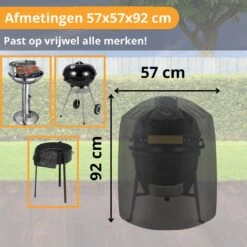 Ronde Waterdichte BBQ Hoes - Barbecue Accessoires - 57 Cm Diameter - 92 Cm Hoog -BBQ Verkoop 1200x1200 60