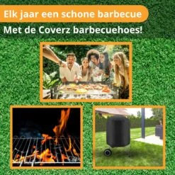 Ronde Waterdichte BBQ Hoes - Barbecue Accessoires - 57 Cm Diameter - 92 Cm Hoog -BBQ Verkoop 1200x1200 62