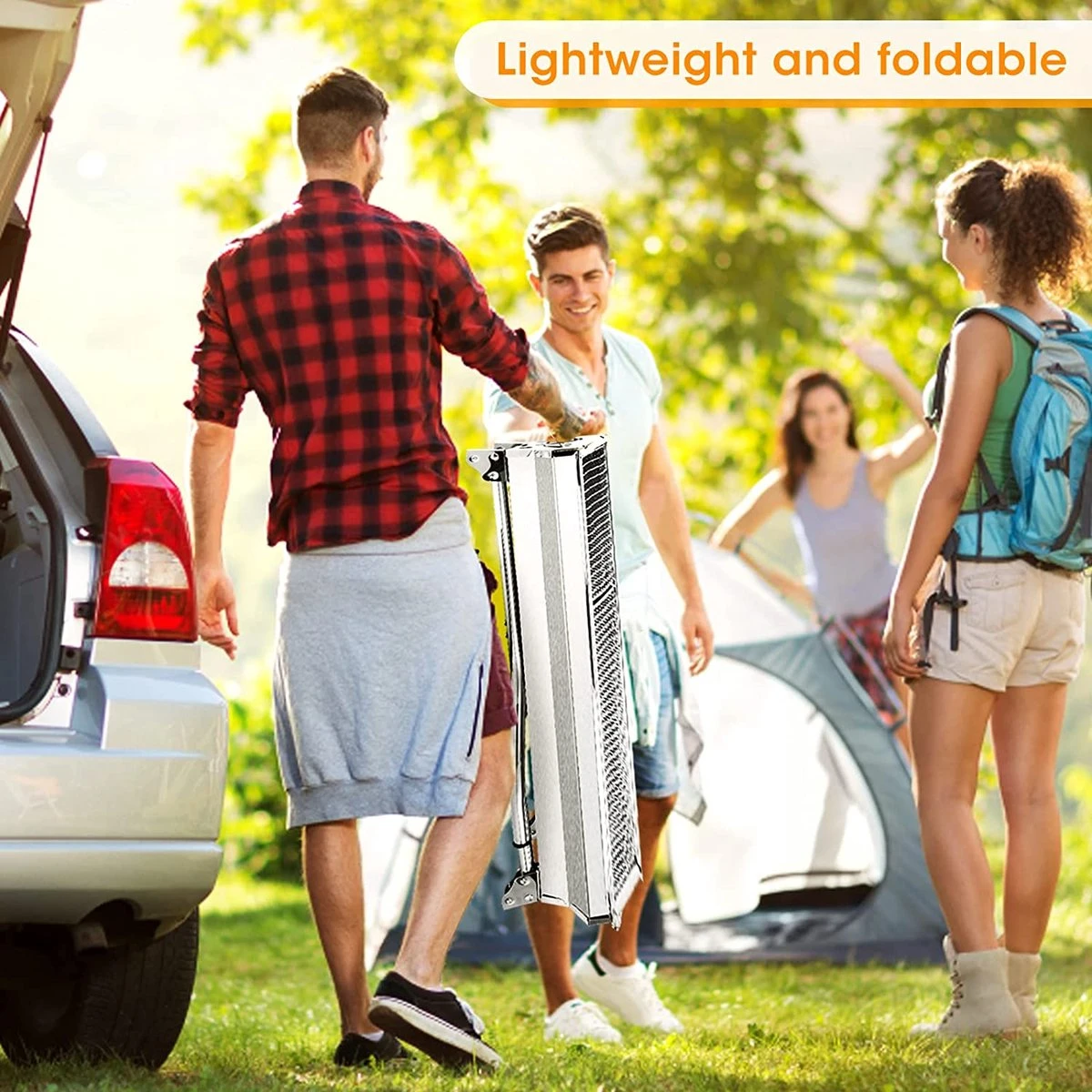 Uten - Houtskoolbarbecue - Opvouwbare Barbecue - Houtskoolbarbecues - Draagbare Camping Barbecue - 430 Roestvrij Staal Grill BBQ - 5-10 Persoon Tuin Buitenfeest - Zilver 5 Uten - Houtskoolbarbecue - Opvouwbare Barbecue - Houtskoolbarbecues - Draagbare Camping Barbecue - 430 Roestvrij Staal Grill BBQ - 5-10 Persoon Tuin Buitenfeest - Zilver - Image 3