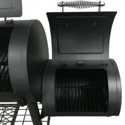 Fire Beam Houtskool Barbecue - Grilloppervlak (LxB) 35 X 66 Cm - Smoker - Zwart -BBQ Verkoop 1200x1200 675