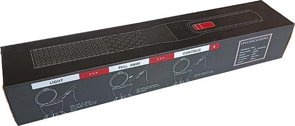 Elektrische BBQ - Looftlighter Alternatief - Grill Aansteker - Houtskool En Briketten Aansteken Zonder De Smaak Van Jouw Gerechten Aan Te Tasten Door Gebruik Van Chemische Aanmaakblokjes! 4 Elektrische BBQ - Looftlighter Alternatief - Grill Aansteker - Houtskool En Briketten Aansteken Zonder De Smaak Van Jouw Gerechten Aan Te Tasten Door Gebruik Van Chemische Aanmaakblokjes! - Image 2