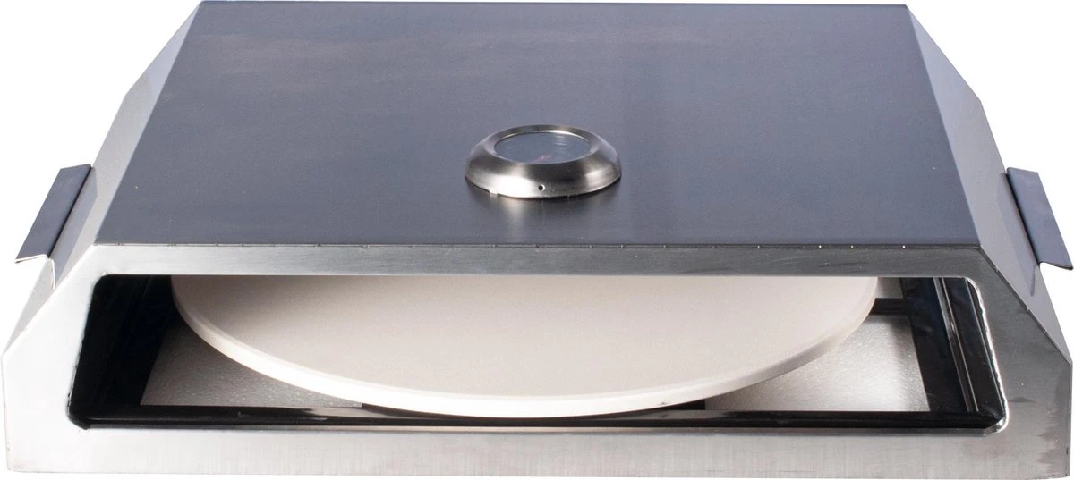 Bighorn Pizzaoven Met Pizzasteen Voor Barbecue - Grilloven - Draagbare - Edelstaal 3 Bighorn Pizzaoven Met Pizzasteen Voor Barbecue - Grilloven - Draagbare - Edelstaal