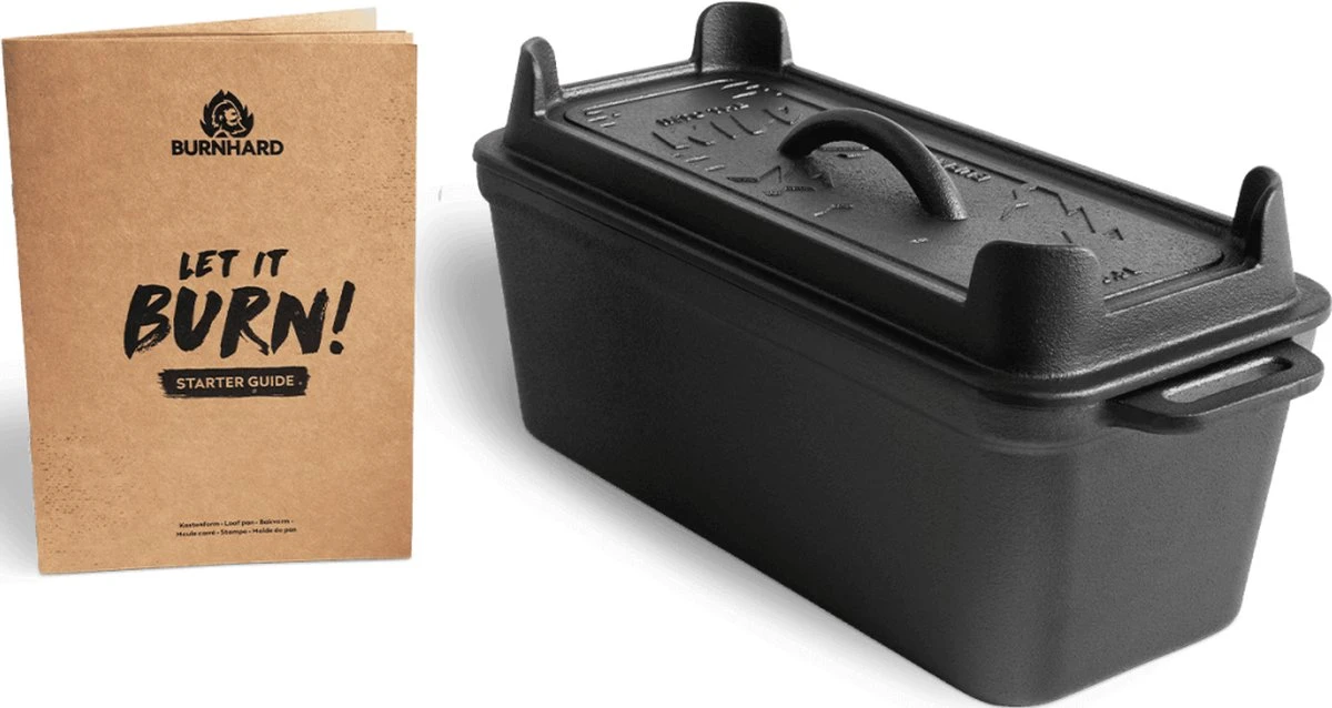 Burnhard Gietijzeren Broodpan 3,5 L - Broodbakvorm 4 Burnhard Gietijzeren Broodpan 3,5 L - Broodbakvorm - Image 2