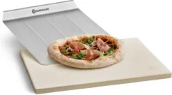 Burnhard Pizzasteen 38 X 30 X 1,5 Cm + Pizzaschep -BBQ Verkoop 1200x662