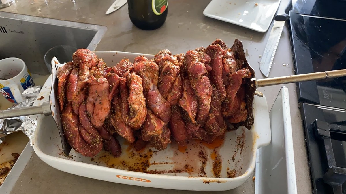 BBQ Rotisserie Kebab Spiezen Set (universele Set Geschikt Voor De Meeste Rotisseries / BBQ Spitten) 7 BBQ Rotisserie Kebab Spiezen Set (universele Set Geschikt Voor De Meeste Rotisseries / BBQ Spitten) - Image 5