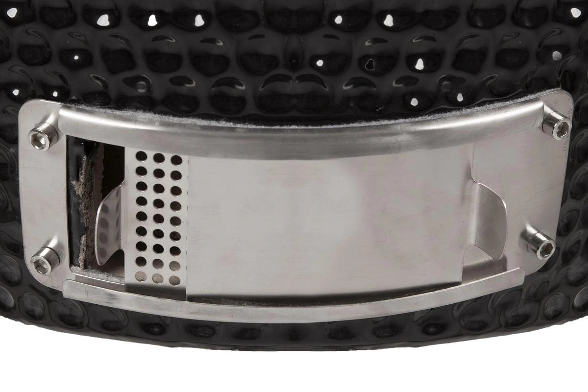 Patton - Kamado 21" - Premium Black - Keramische Barbecue - Incl. Bluetooth Kerntemperatuurmeter - LED Verlichting - Large - Compleet - Zwart 15 Patton - Kamado 21" - Premium Black - Keramische Barbecue - Incl. Bluetooth Kerntemperatuurmeter - LED Verlichting - Large - Compleet - Zwart - Image 13