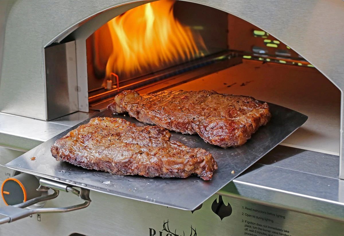 Bighorn Pizzaschep Voor BBQ En Oven-Inklapbare Handgreep -Pizzasnijder- Edelstaal -geschikt Als Broodschep En Ovenschep - SRPT01 5 Bighorn Pizzaschep Voor BBQ En Oven-Inklapbare Handgreep -Pizzasnijder- Edelstaal -geschikt Als Broodschep En Ovenschep - SRPT01 - Image 3