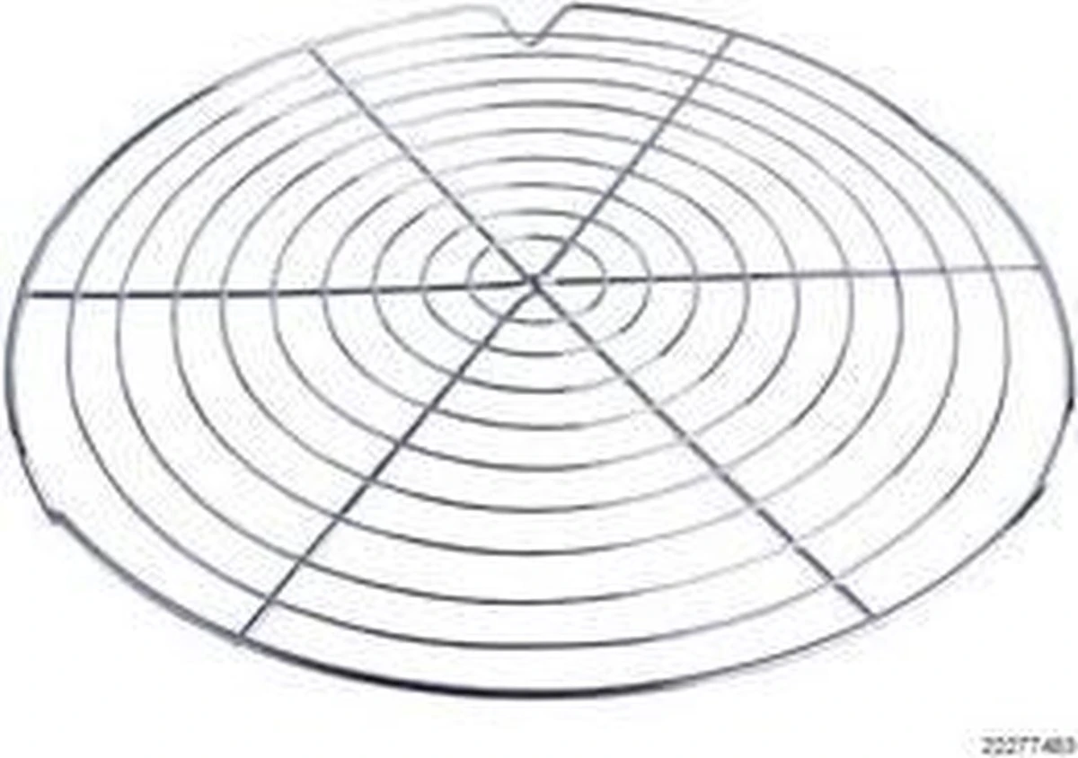 Merkloos RVS Taartrooster 32 Cm 4 Merkloos RVS Taartrooster 32 Cm - Image 2