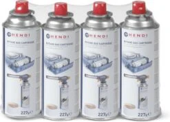 Hendi Gasbussen Butaan Navulling - 227g - Set Van 4 -BBQ Verkoop 1200x863