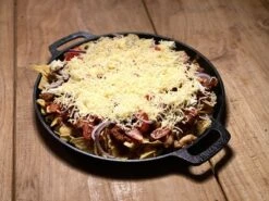 Valhal Outdoor Skillet / Plancha / Koekenpan - Gietijzer - Diameter 35cm, Twee Handvatten, VH35F -BBQ Verkoop 1200x900 16