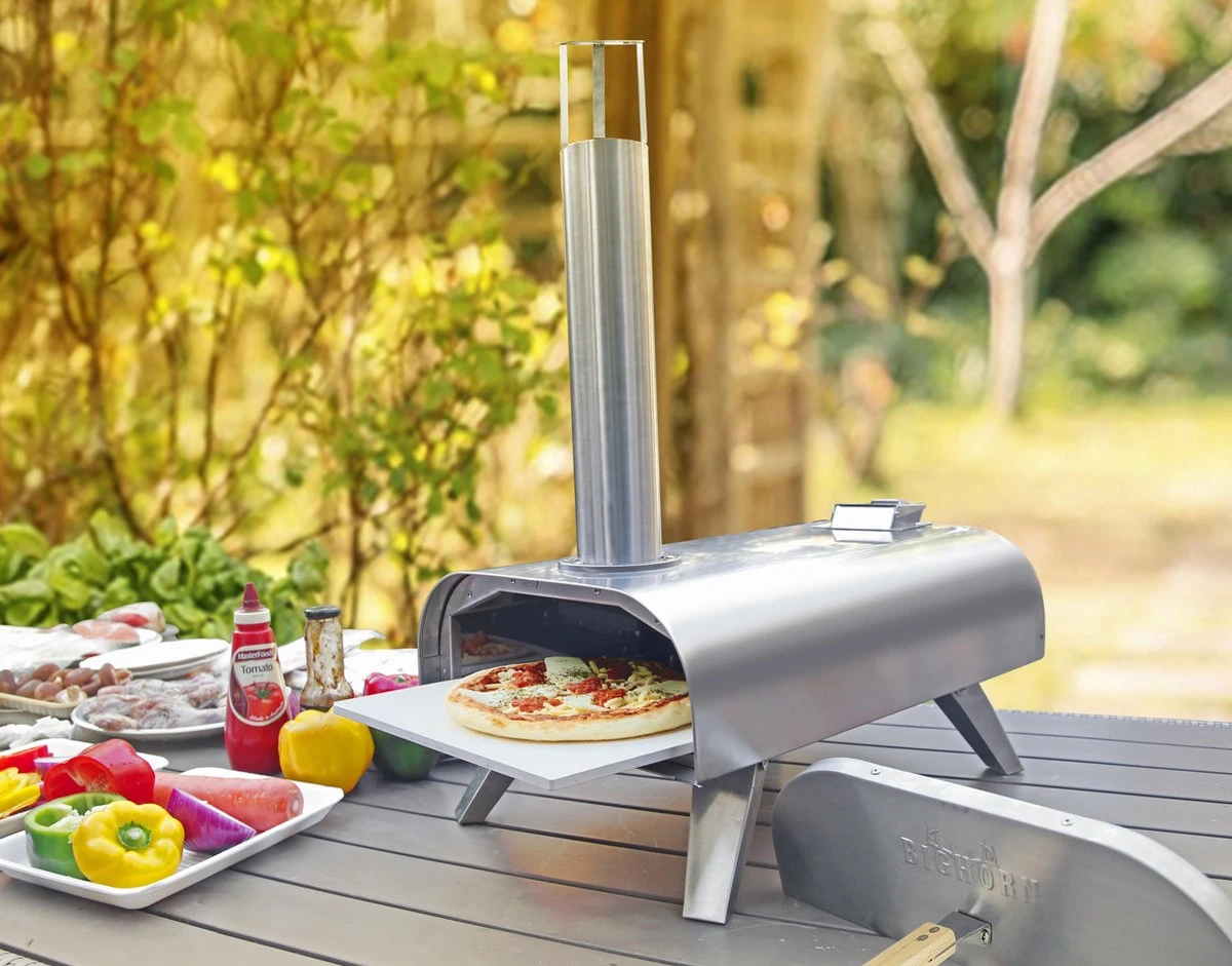 Bighorn Pizza Pellet Oven - Buiten - Draagbaar - Opvouwbaar - RVS - 15KG - 460° 6 Bighorn Pizza Pellet Oven - Buiten - Draagbaar - Opvouwbaar - RVS - 15KG - 460° - Image 4
