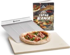 Burnhard Pizzasteen 38 X 30 X 1,5 Cm + Pizzaschep -BBQ Verkoop 1200x949 2