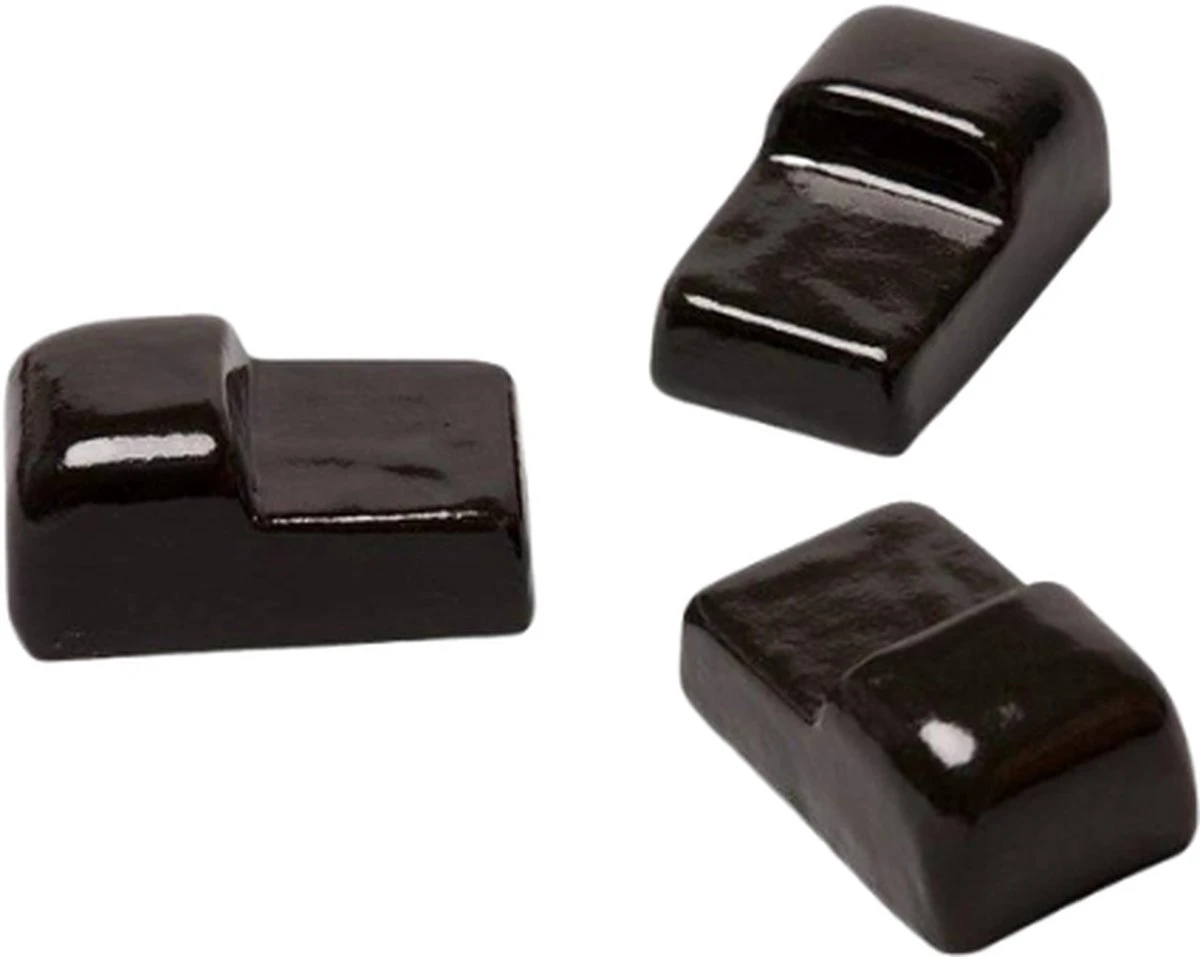 Kamado Grills - Kamado Voetjes - Keramische Voetjes - 3 Stuks - Zwart 3 Kamado Grills - Kamado Voetjes - Keramische Voetjes - 3 Stuks - Zwart