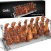 GrillX Kippenvleugelhouder - Kiphouder Voor BBQ & Oven - RVS - BBQ Accesoires -BBQ Verkoop 1200x996