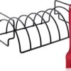 Rednas Sparerib Rek Bbq - Incl. Bakkwast - Bbq Rek - Bbq Accessoires - Rib Rack - Kiphouder - Bbq Gereedschap -BBQ Verkoop 1200x999 1
