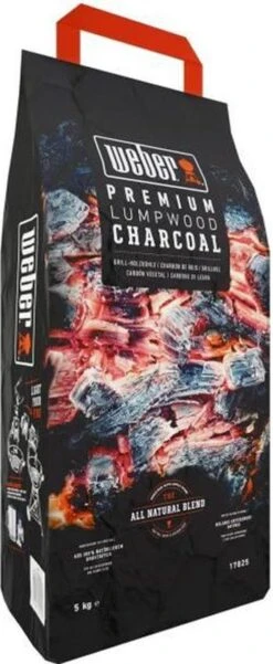 WEBER Houtskool - Zak Van 5 Kg -BBQ Verkoop 493x1200