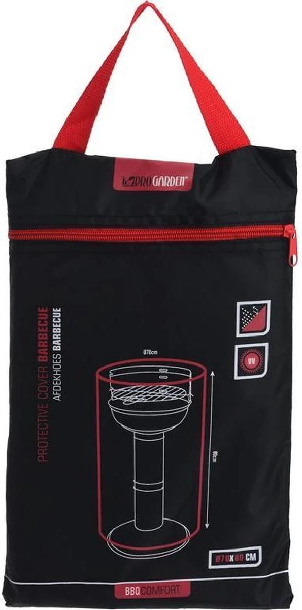 Pro Garden ProGarden Barbecuehoes Rond 70x80 Cm 7 Pro Garden ProGarden Barbecuehoes Rond 70x80 Cm - Image 5