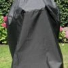 Merkloos Kamado BBQ Medium Beschermhoes Cover Tot 21" Inch - Zwart - O.a. Patton, Big Green Egg, Grill Guru, Black Bastard -BBQ Verkoop 673x1200