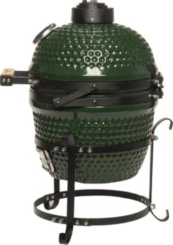 Patton Kamado Keramische Houtskoolbarbecue - 13" - Grilloppervlak Ø 28 Cm - Inclusief Heatdeflector - Groen -BBQ Verkoop 848x1200 1