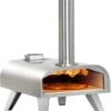 Bighorn Pizza Pellet Oven - Buiten - Draagbaar - Opvouwbaar - RVS - 15KG - 460°